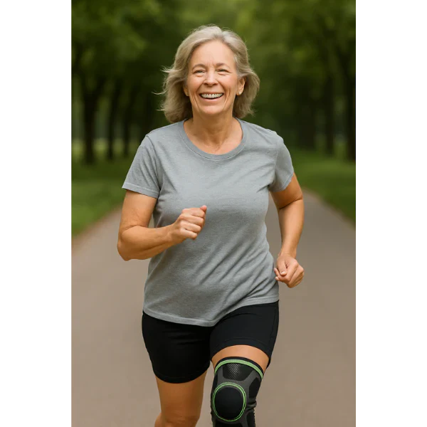 Joelheira Ortopédica de Compressão Ortoconfort - 𝘾𝙊𝙈𝙋𝙍𝙀 𝟭, 𝙇𝙀𝙑𝙀 𝟮