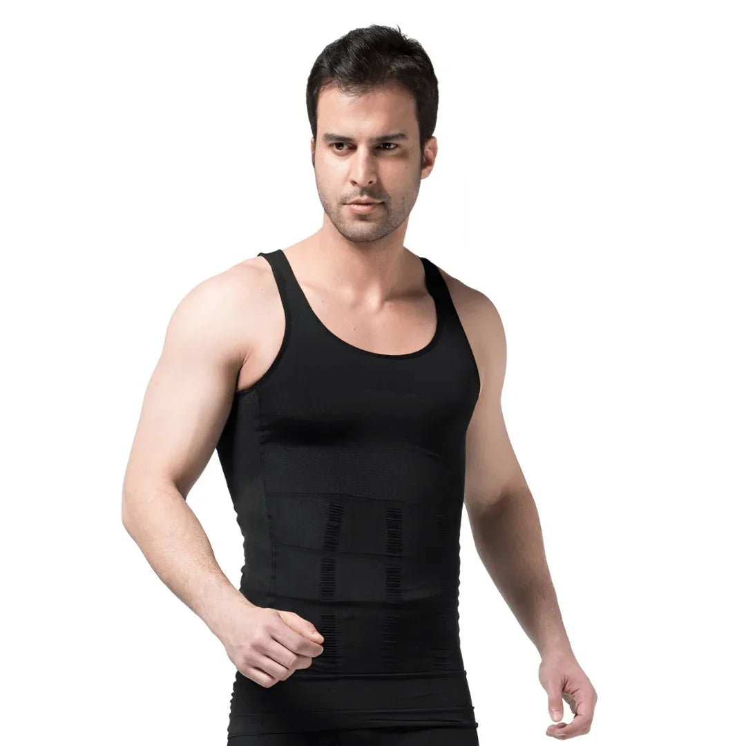 Camiseta Masculina de Compressão Fit Shape