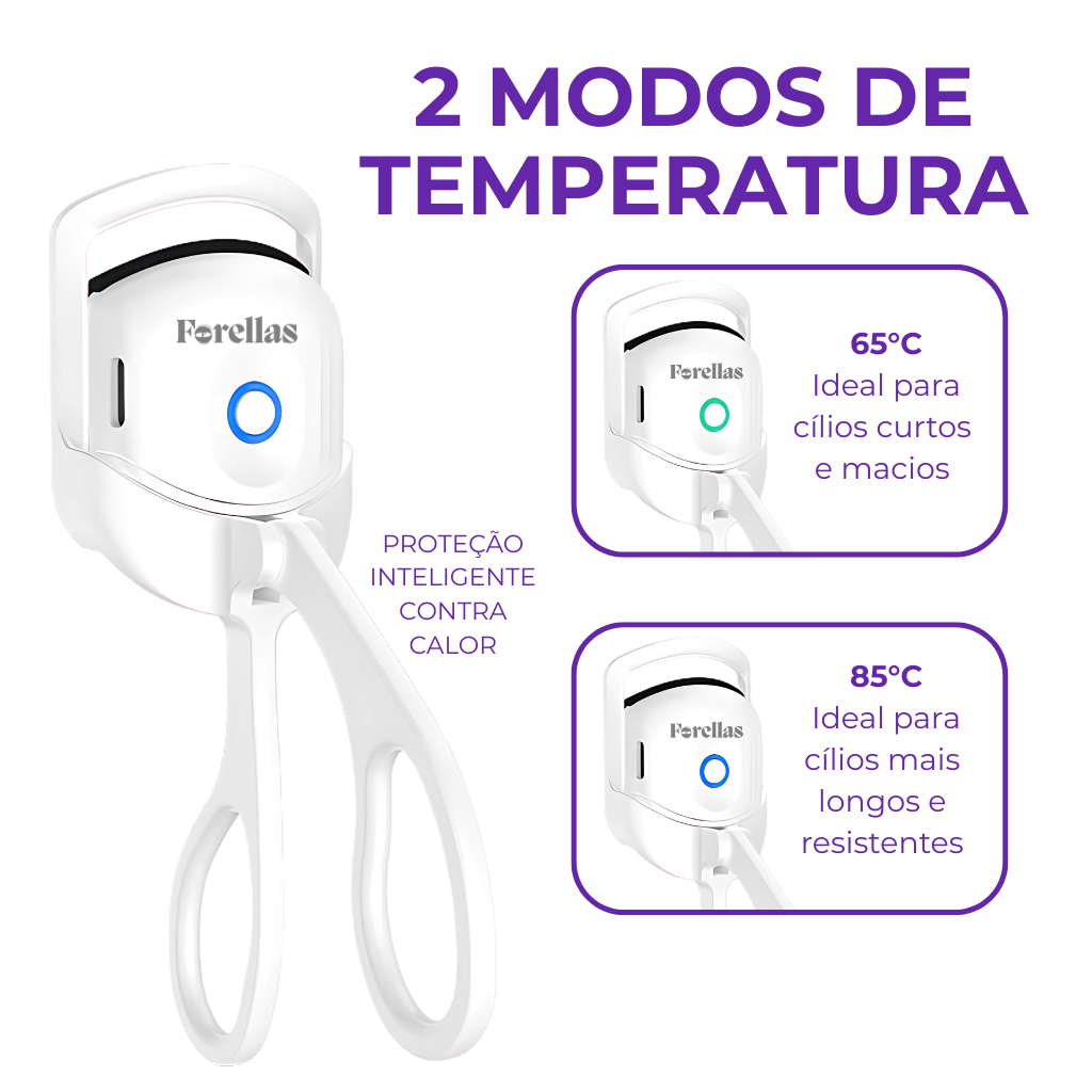 Curvex Elétrico - Cílios Perfeitos e Curvados em 5 Segundos!
