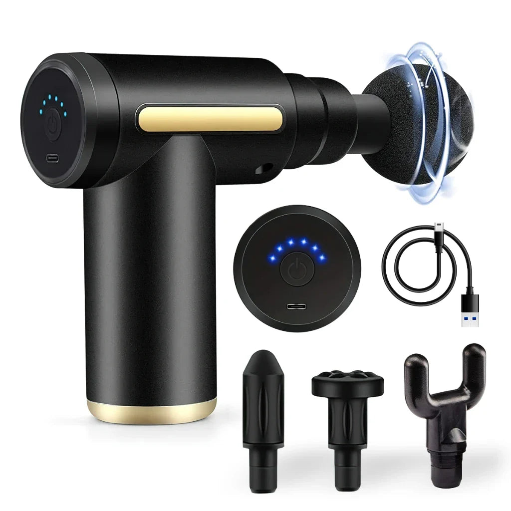 Massageador Elétrico Portátil - Alívio Instantâneo para Dores Musculares