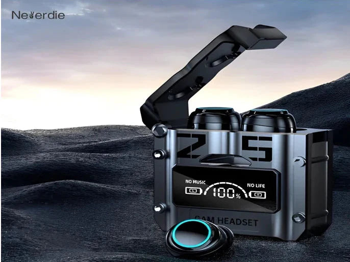 Fone de Ouvido Bluetooth M25 TWS com Redução de Ruído e Controle de Toque