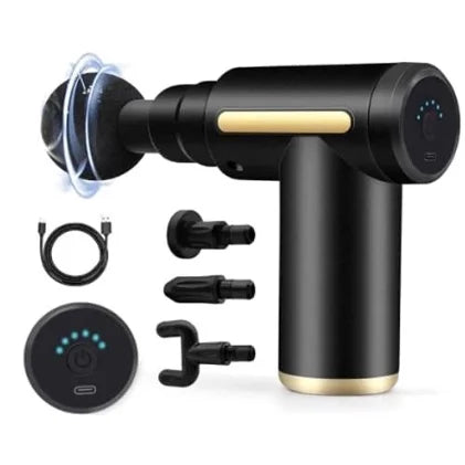 Massageador Elétrico Portátil - Alívio Instantâneo para Dores Musculares