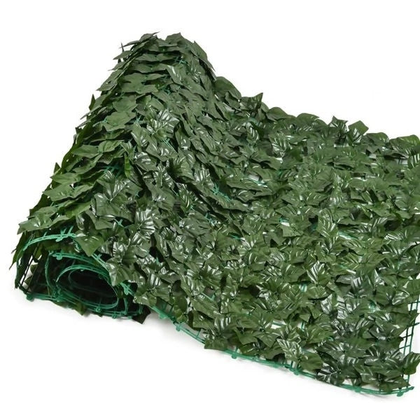 Muro Inglês de Folhas Artificial Vertical para Decoração