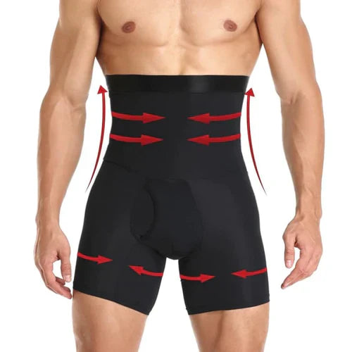Short Cinta de Compressão Masculino Modelador Abdominal