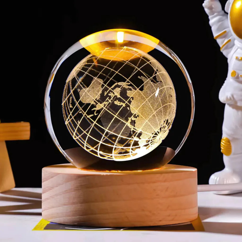 Luminária Decorativa Espacial 3D - Cosmic Sky