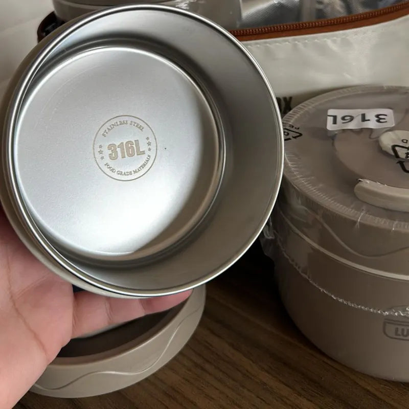 Conjunto de Potes Térmicos - ThermPot Lunch Box