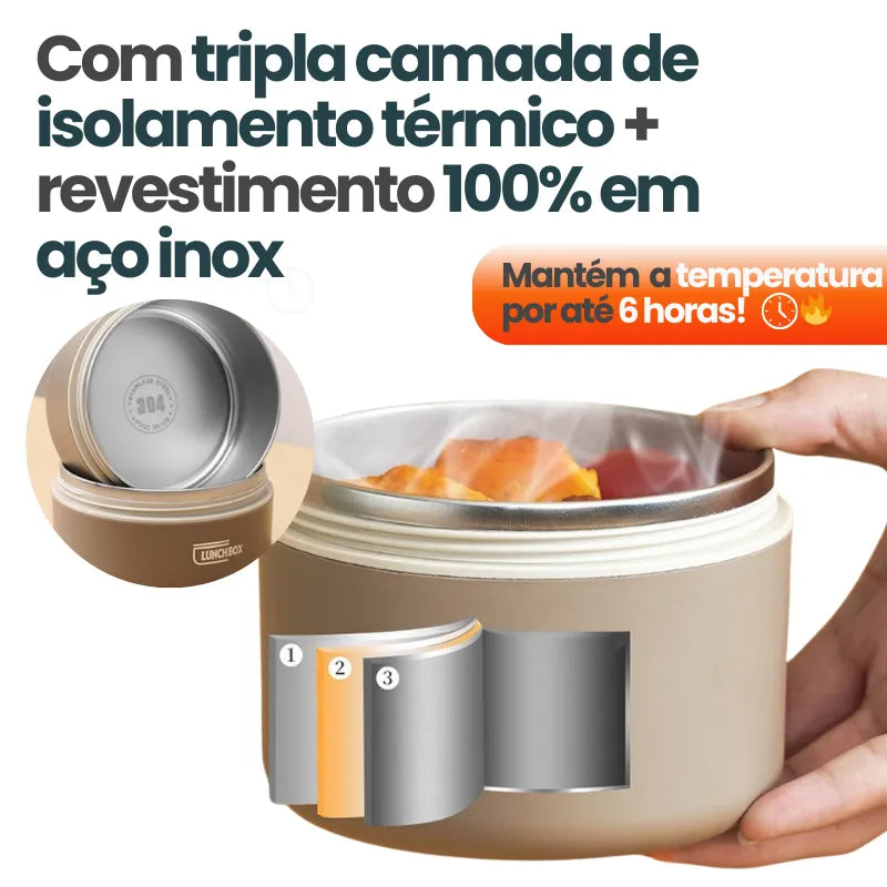 Conjunto de Potes Térmicos - ThermPot Lunch Box