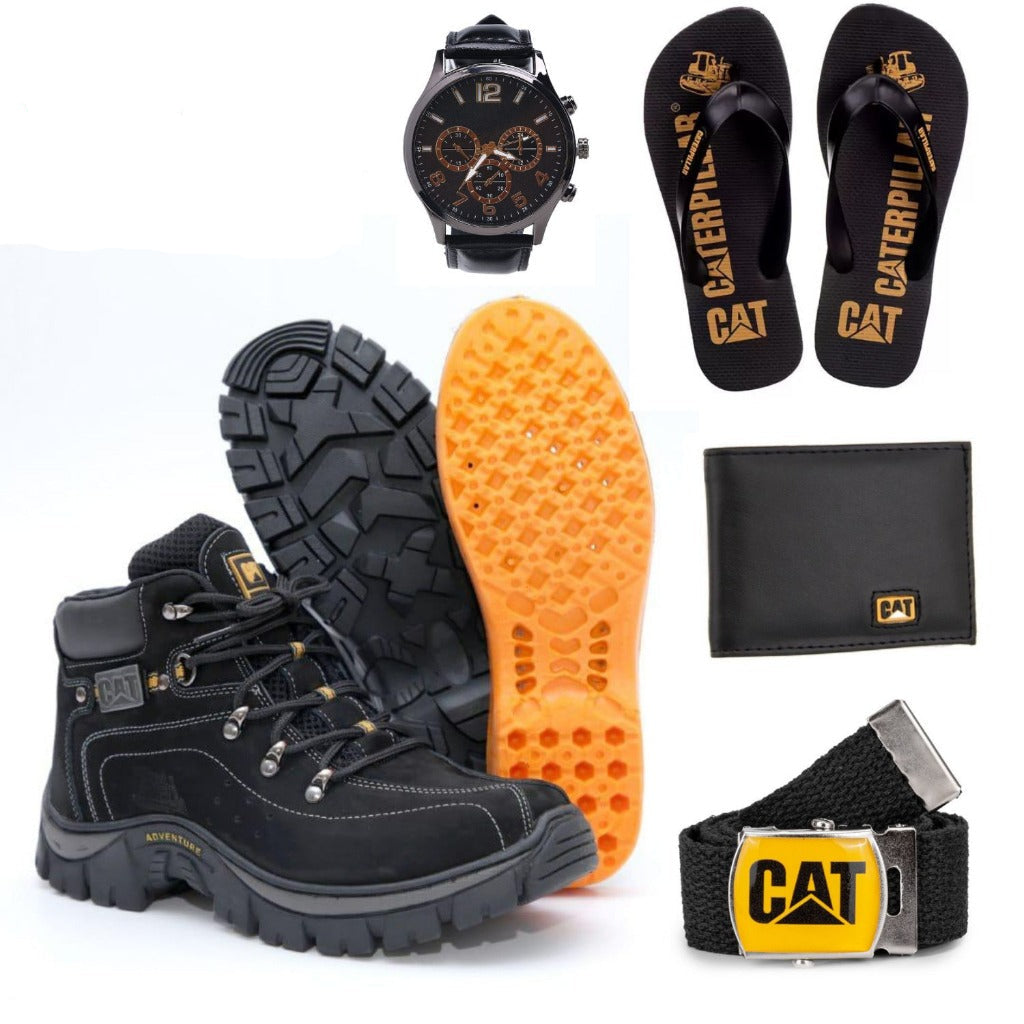 Bota Coturno Caterpillar + BRINDES EXCLUSIVOS