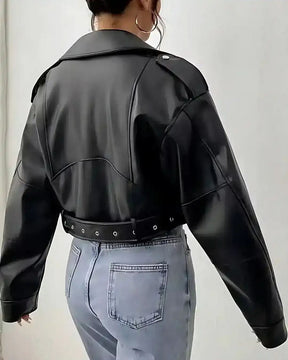 Jaqueta de Couro Lazarelle Rocker