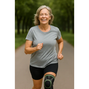 Joelheira Ortopédica de Compressão Ortoconfort - 𝘾𝙊𝙈𝙋𝙍𝙀 𝟭, 𝙇𝙀𝙑𝙀 𝟮