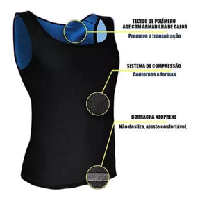 Camiseta Unissex Regata Efeito Sauna - TermoShape