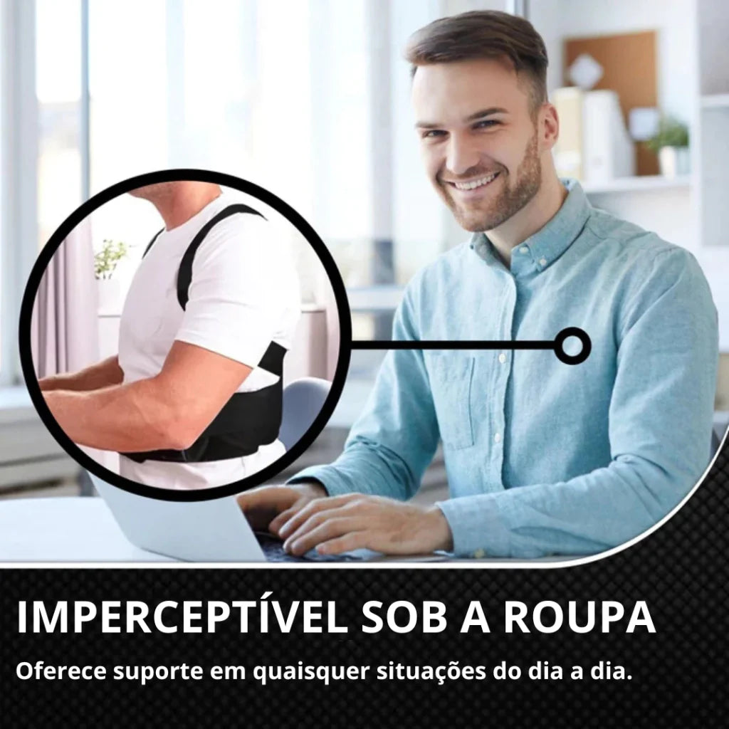 Corretor Postural Ortopédico Premium - Unissex