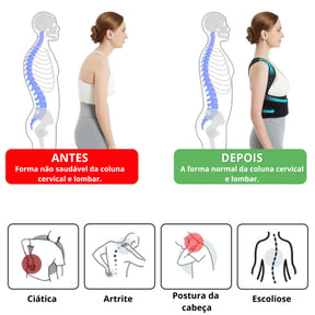 Corretor Postural Ortopédico Premium - Unissex