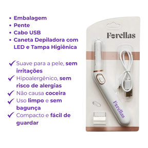 Caneta para Depilar as Virilhas - Lisinha Sem Sofrimento!
