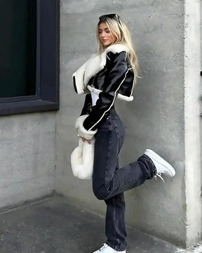 Jaqueta Melina Forro Peluciado