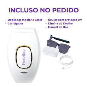 Depilador a Laser Portátil – Pele Lisa, Sem Dor e Sem Alergias!