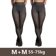 Meia Calça Feminina Peluciada de Lã Aveludada Super Diva