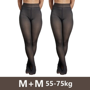 Meia Calça Feminina Peluciada de Lã Aveludada Super Diva