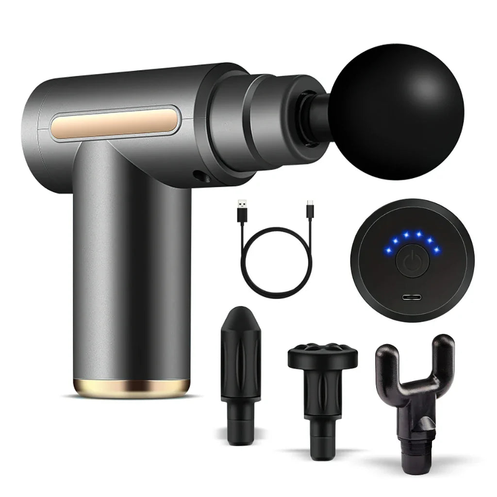 Massageador Elétrico Portátil - Alívio Instantâneo para Dores Musculares