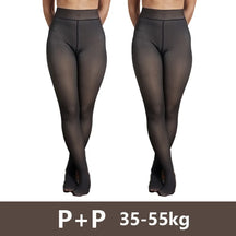 Meia Calça Feminina Peluciada de Lã Aveludada Super Diva