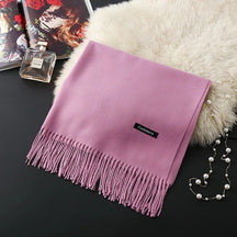 Cachecol Pashmina Feminino Grosso de Inverno