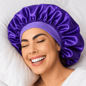 Touca de Cetim Premium Dupla Face Antifrizz