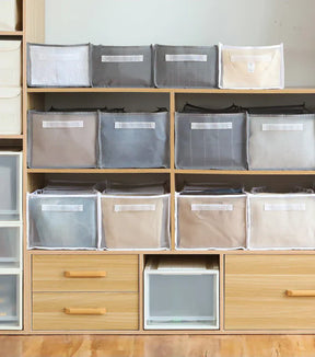 Kit 5 Organizador De Gavetas Dobráveis - SmartCloset