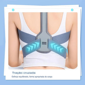 Corretor Ajustável para Lombar e Ombro