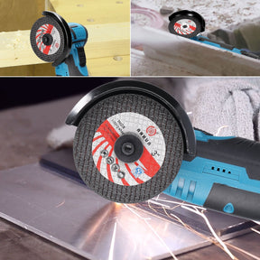 Esmerilhadeira Portátil PowerGrind 12V 2 Bateria + 8 Discos