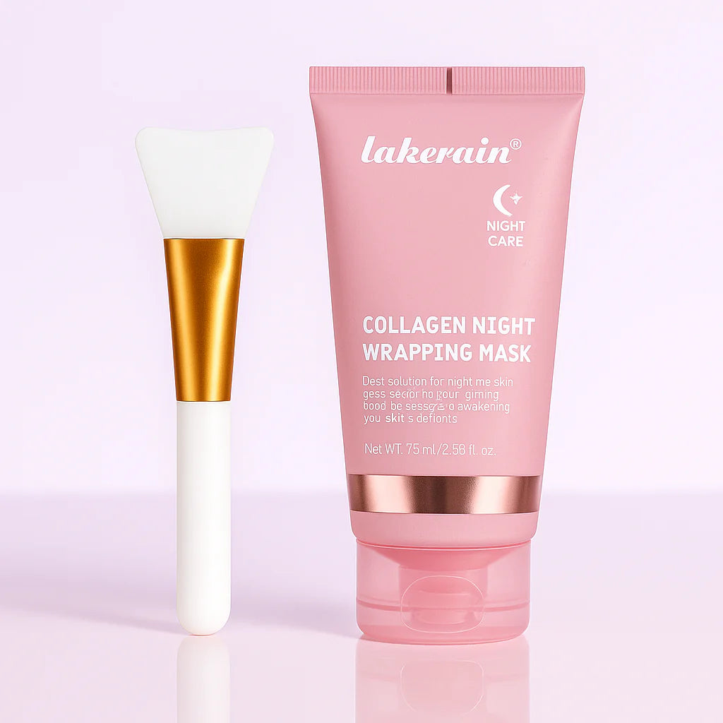 Máscara Facial de Colágeno Lakerain - Skin Care Noturno!