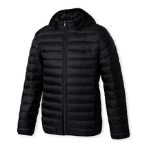 Jaqueta Masculina Puffer Peluciada com Capuz Removível