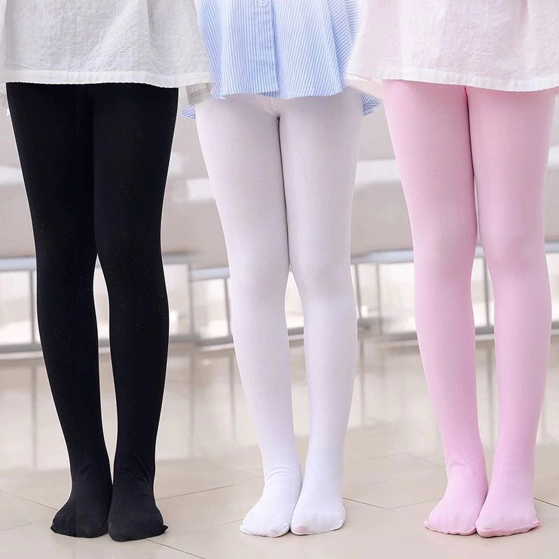 Kit com 3 Meias-Calças Infantil de Inverno Térmica e Grossa