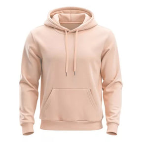 Moletom Unissex Flanelado Canguru com Capuz de Algodão