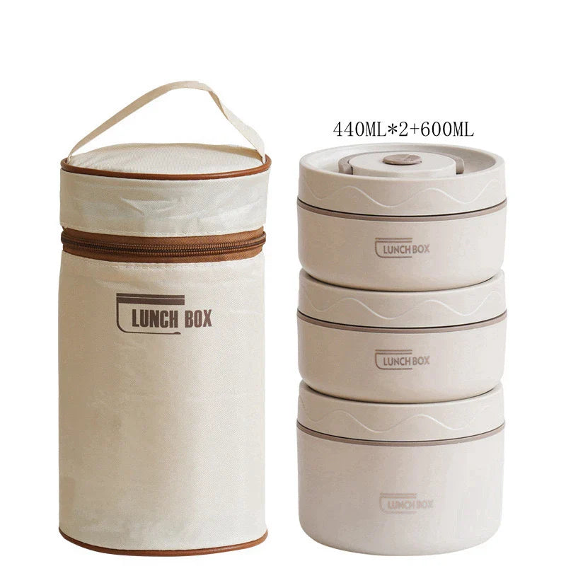 Conjunto de Potes Térmicos - ThermPot Lunch Box