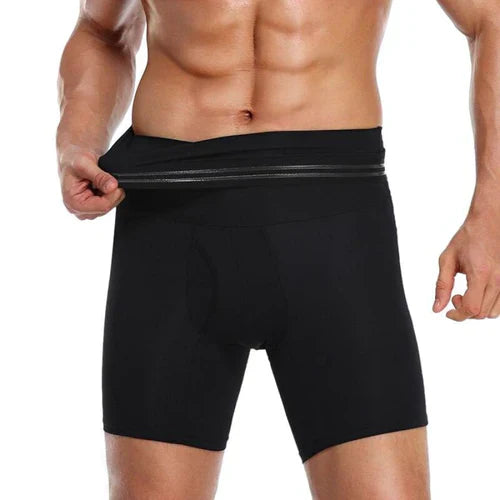 Short Cinta de Compressão Masculino Modelador Abdominal