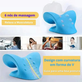 Travesseiro Terapêutico Para Relaxamento Cervical: Alívio de Tensões
