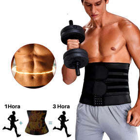 Cinta de Compressão Abdominal Masculina - Power Fit