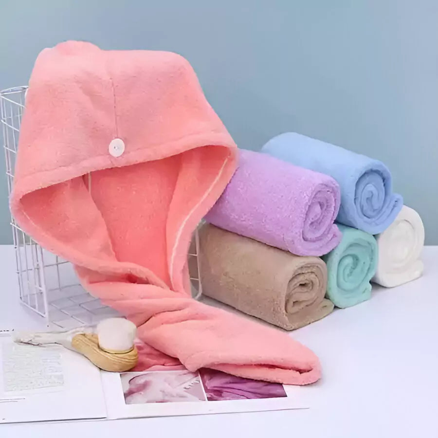 Kit com 3 Toalhas Mágicas de Secagem Rápida