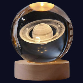 Luminária Decorativa Espacial 3D - Cosmic Sky