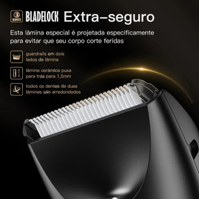 Aparador Íntimo Masculino – Corte Seguro e Sem Irritação