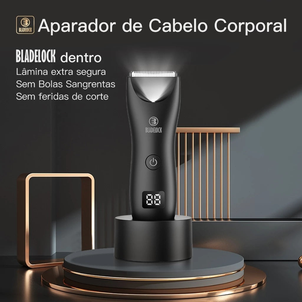 Aparador Íntimo Masculino – Corte Seguro e Sem Irritação