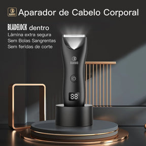 Aparador Íntimo Masculino – Corte Seguro e Sem Irritação