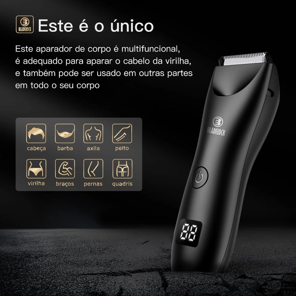 Aparador Íntimo Masculino – Corte Seguro e Sem Irritação