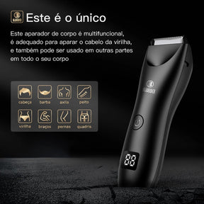 Aparador Íntimo Masculino – Corte Seguro e Sem Irritação