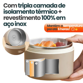Conjunto de Potes Térmicos - ThermPot Lunch Box