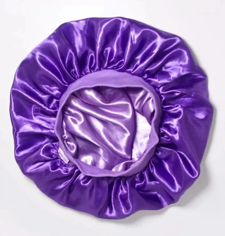 Touca de Cetim Premium - Dupla Face e Antifrizz