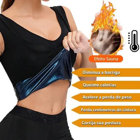Camiseta Unissex Regata Efeito Sauna - TermoShape