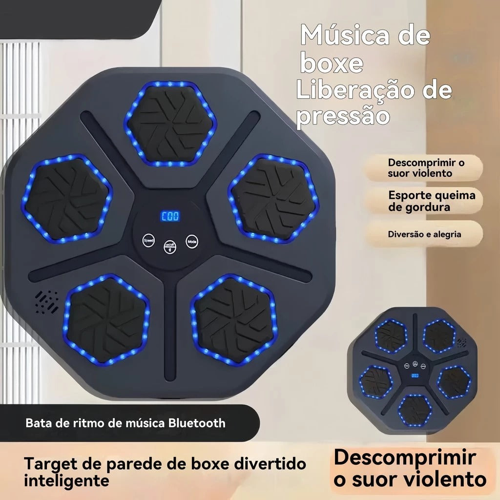 Máquina de Boxe Smart Bluetooth - Recarregável