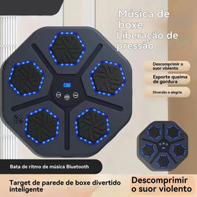 Máquina de Boxe Smart Bluetooth - Recarregável
